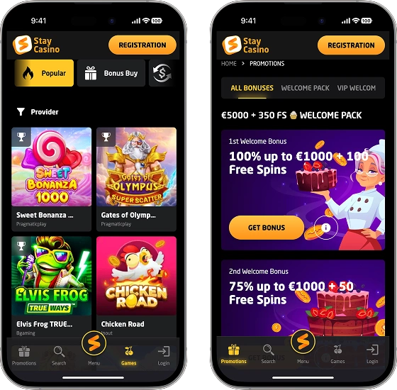 staycasino Gameplay